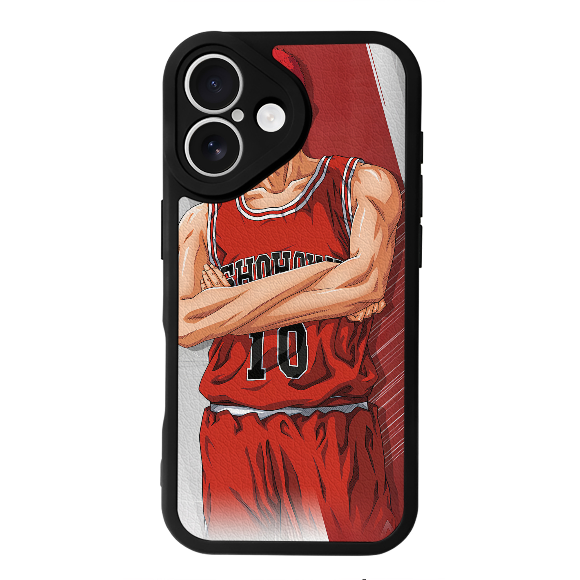 （画像用） SLAM DUNK／スラムダンク 【iPhone 16シリーズ対応】シリコンスマホケース（レザー調） 材質：シリコン